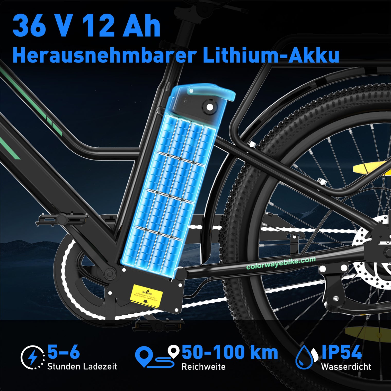 BK8S 36V 12Ah Commuter Ebike