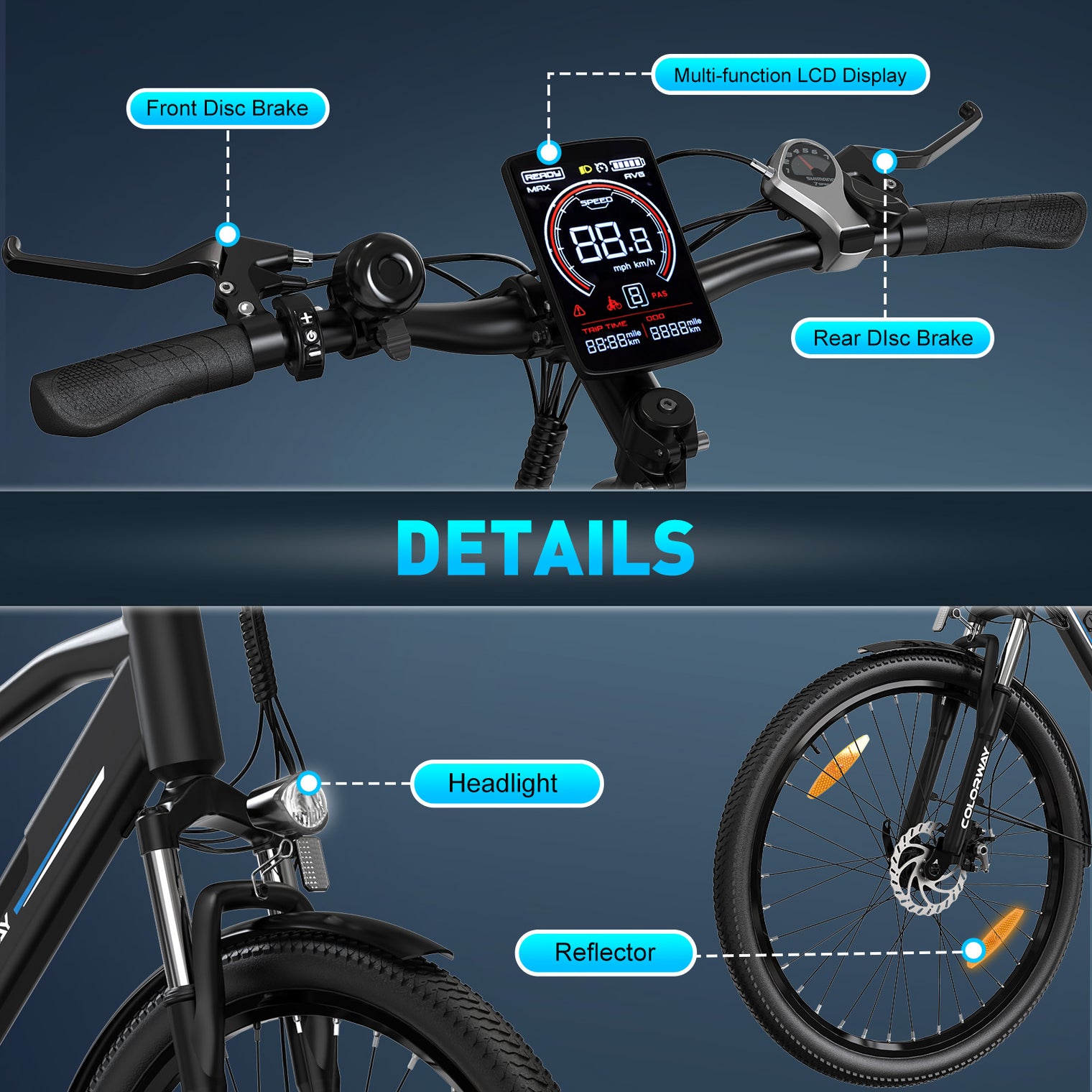 BK7MS CITY ELECTRIC BIKE