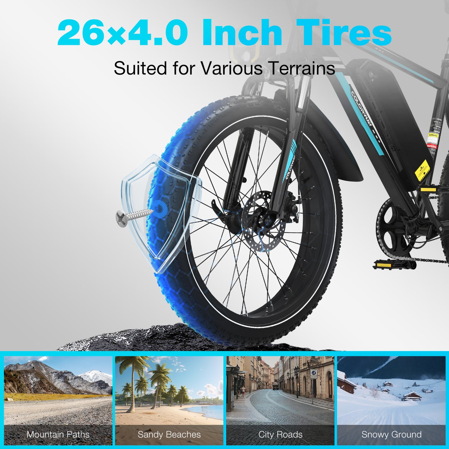 COLORWAY BK15M Mountain EBike