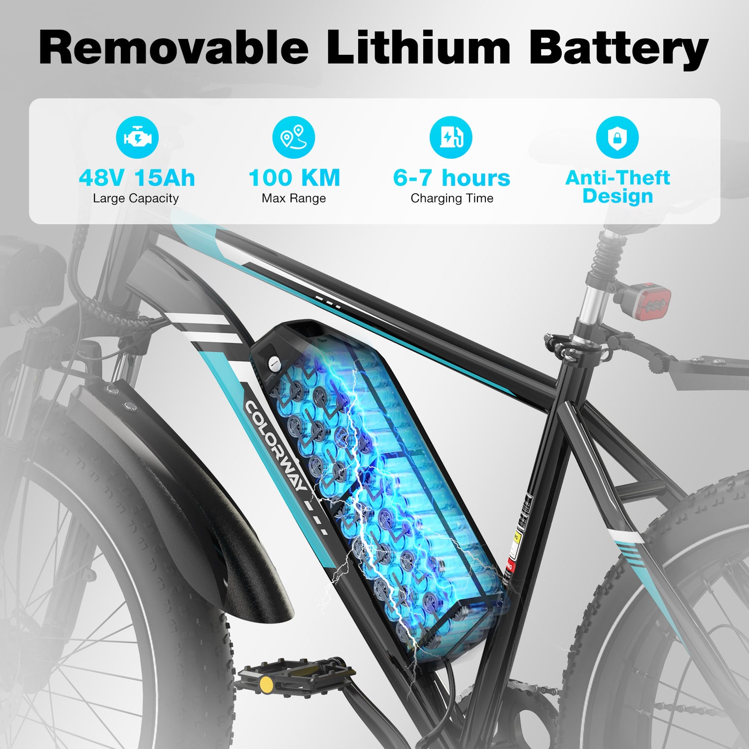 COLORWAY BK15M Mountain EBike