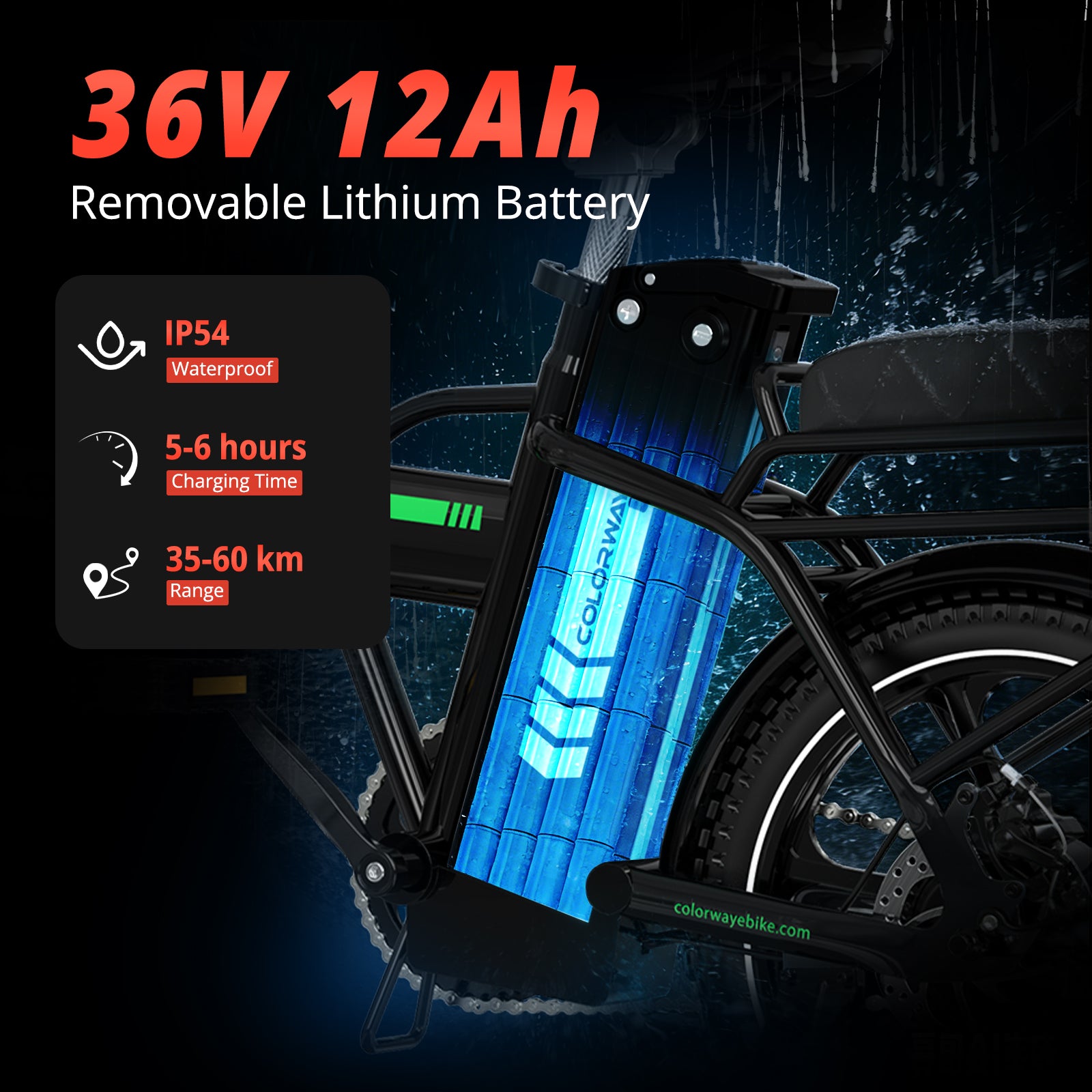 BK5 Folding Ebike – Colorwayebike