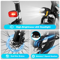 COLORWAY BK15M Mountain EBike