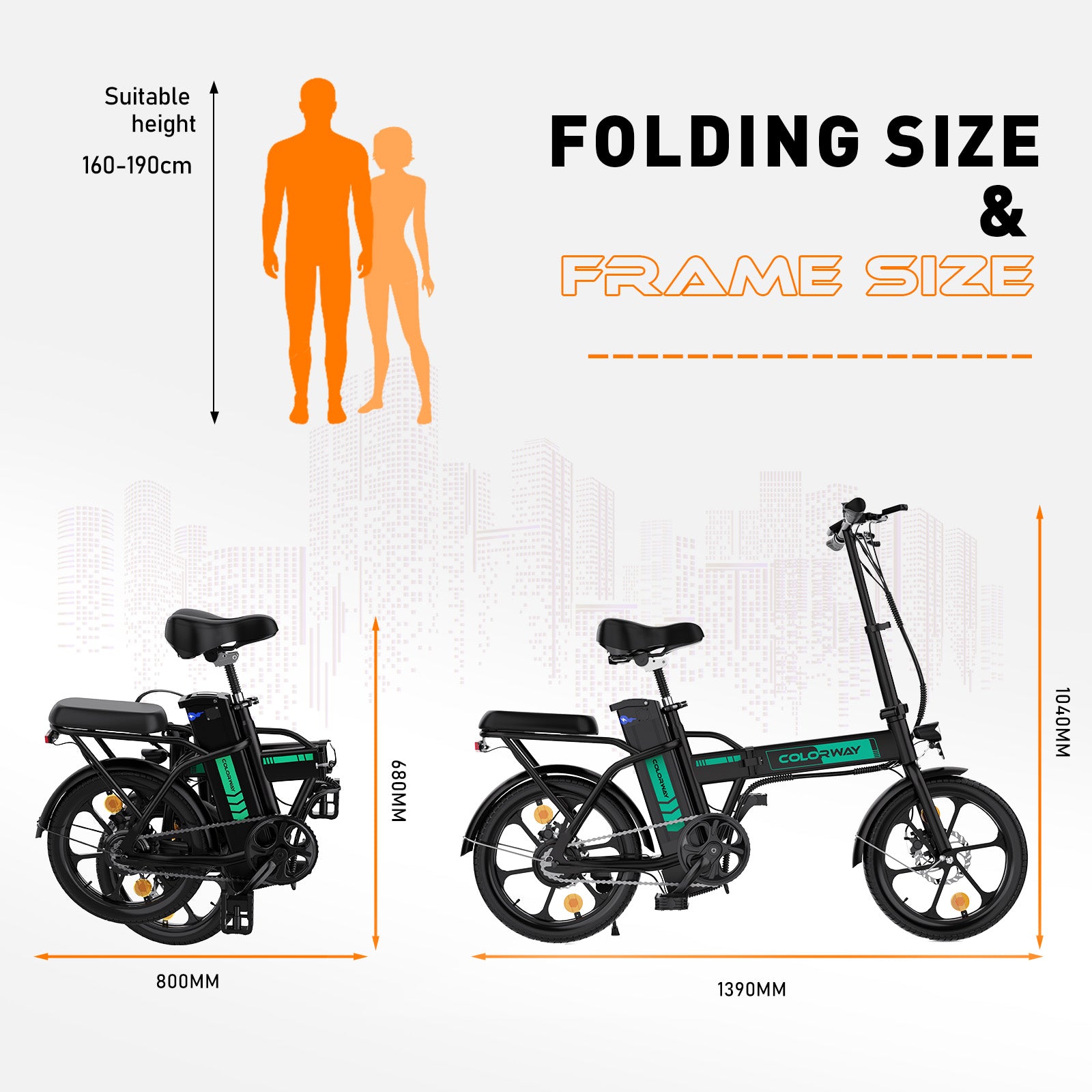 BK5 Folding Ebike